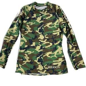 BJJ Religion Camo Long Sleeve Athletic Performance‎ Top